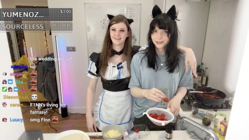 Blusau - 2023-07-31 - F1NN Goes On A Date w_Ashley (Maid cooking stream w_Ashley) - Raw